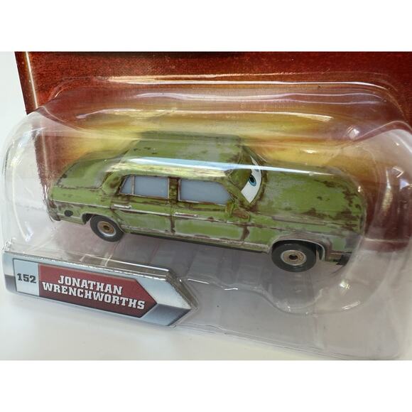 NIB Disney Cars Final Lap Collection #152 Jonathan Wrenchworths 1:55 Die Cast - Picture 2 of 5